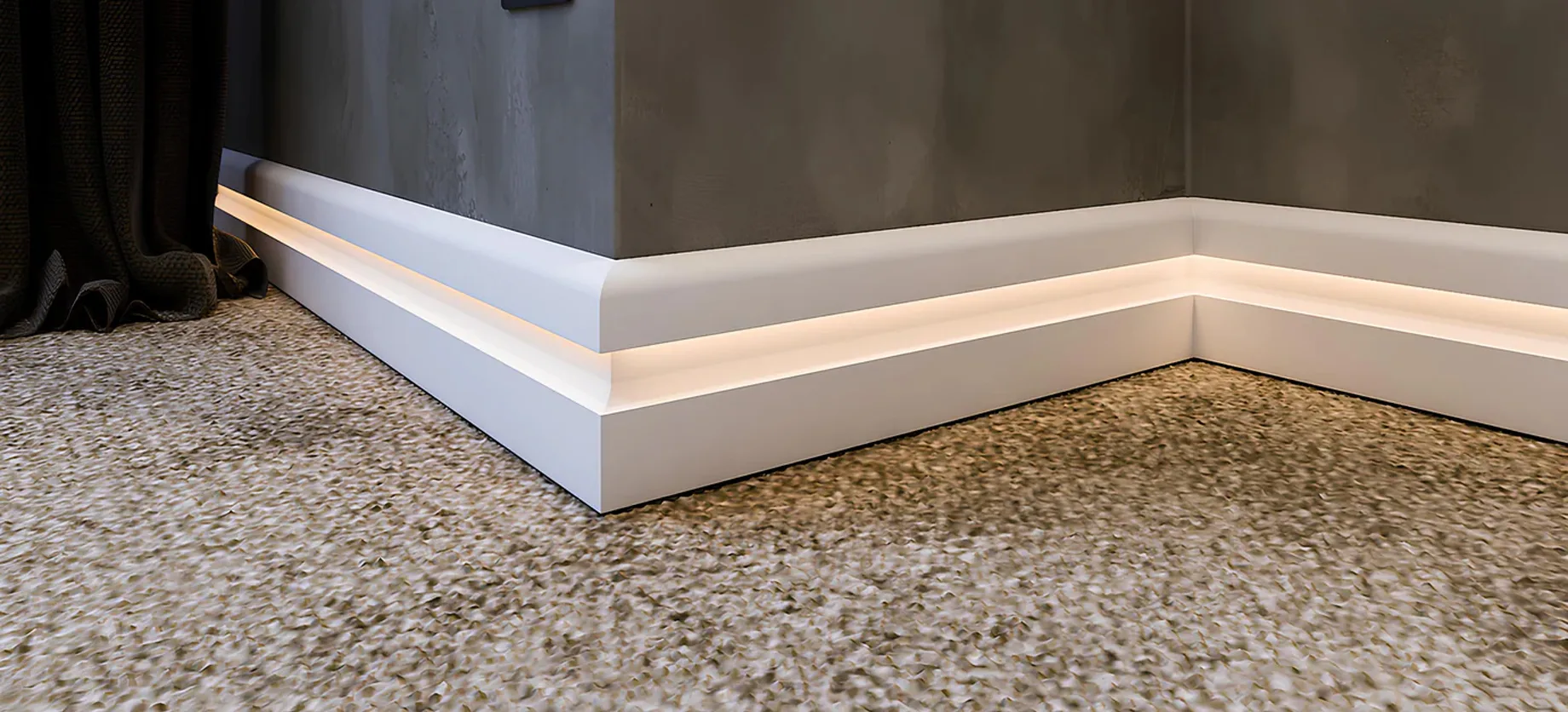 Led Işıklı Süpürgelik